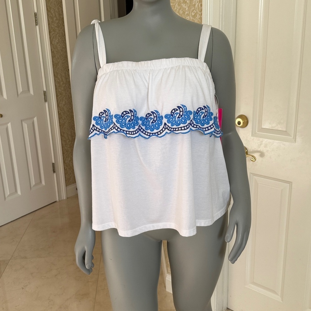 Lilly Pulitzer Benita top size XL NWT - Picture 3 of 5